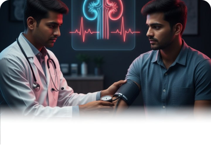 Uncontrolled Blood Pressure and Kidney Failure