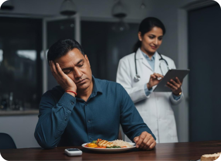 Managing Post-Meal Drowsiness in Diabetic Patients