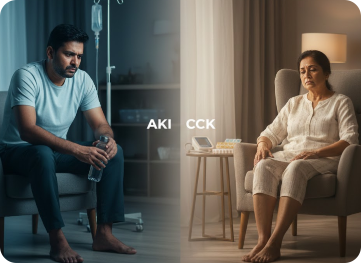 Acute Kidney Injury vs. Chronic Kidney Disease